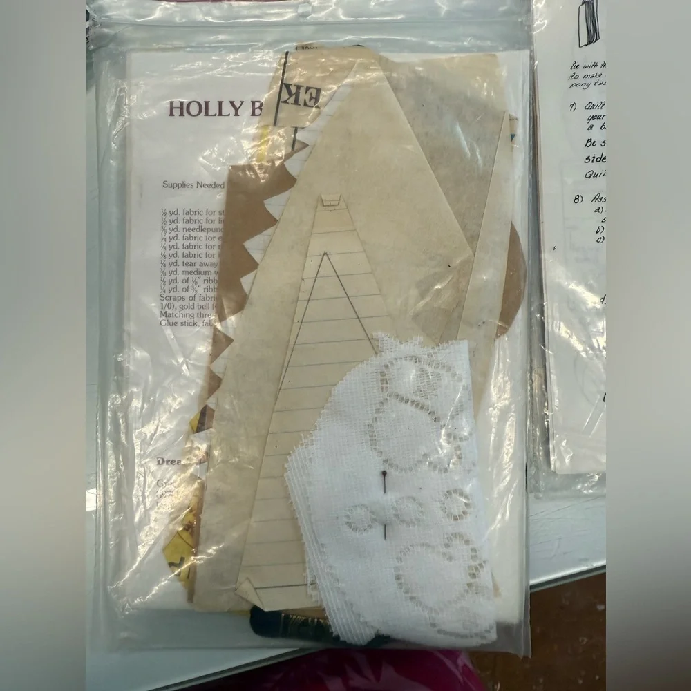 Primitive Holiday Craft‎ Pattern Bundle Angels & Christmas Bear Stockings 2